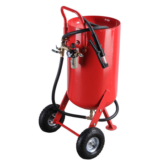 26 Gallon Portable Air Pressure Paint Removing Abrasive Blaster