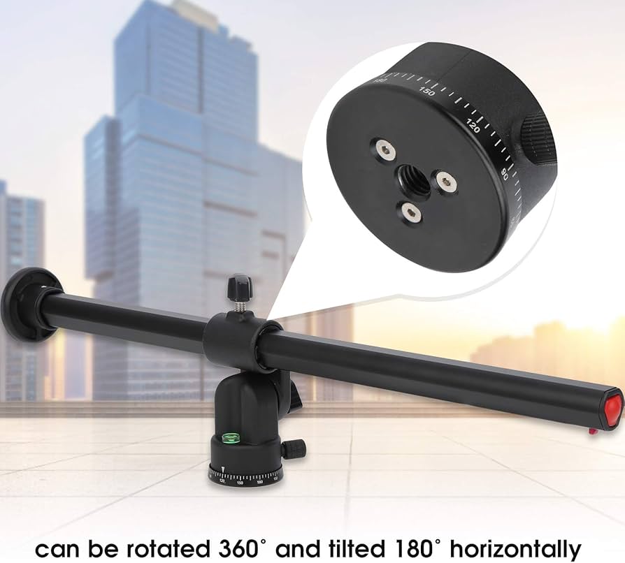 Tripod Extension, Camera Extension Pole Tripod Extension Pole SLR Camera Ballhead Bracket for Camera Macro Overhead Photography