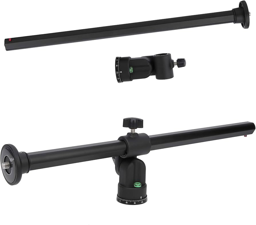 Tripod Extension, Camera Extension Pole Tripod Extension Pole SLR Camera Ballhead Bracket for Camera Macro Overhead Photography